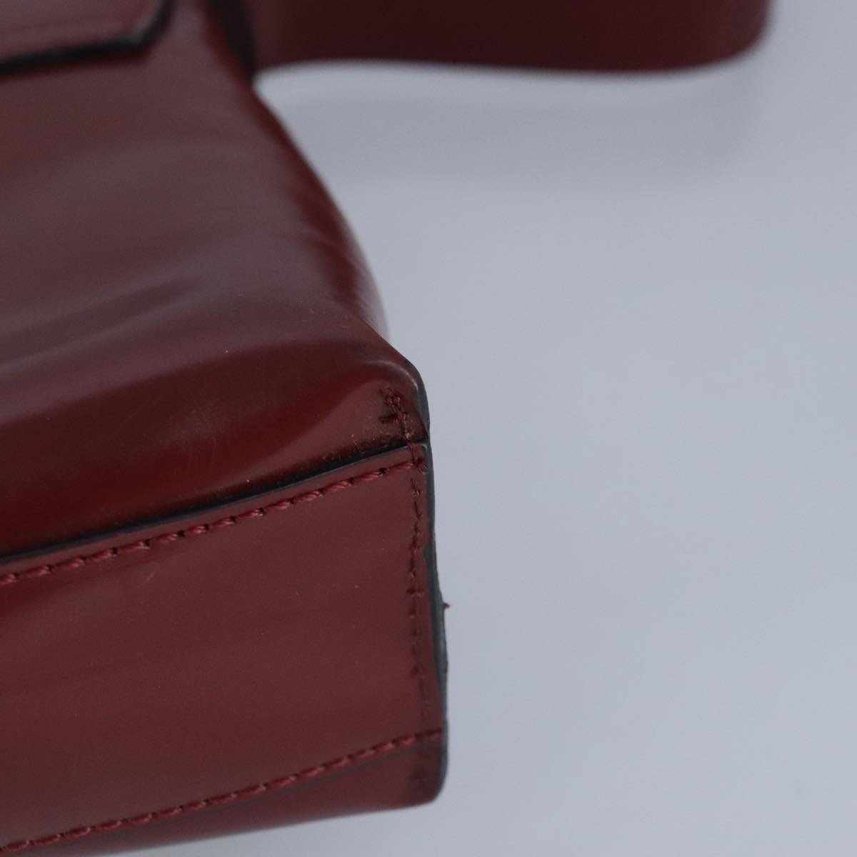 Burberry Shoulder Bag Leather Red - 16