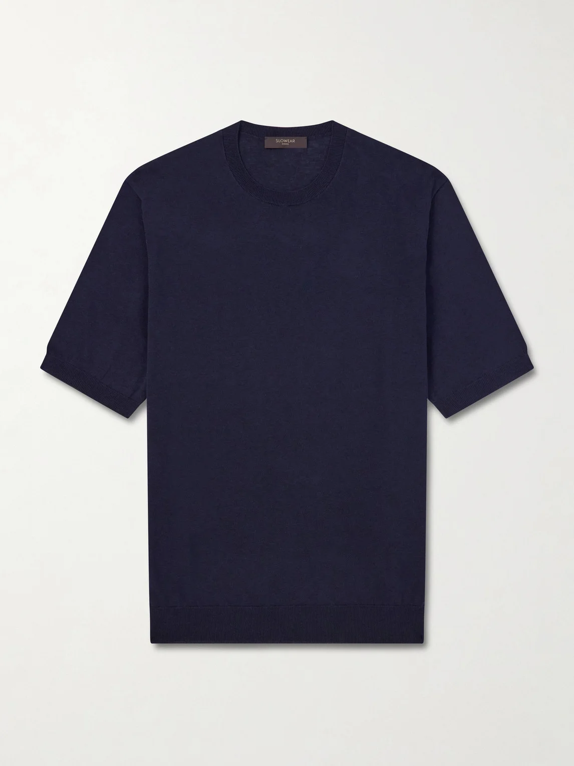 Cotton and Silk-Blend T-Shirt - 1