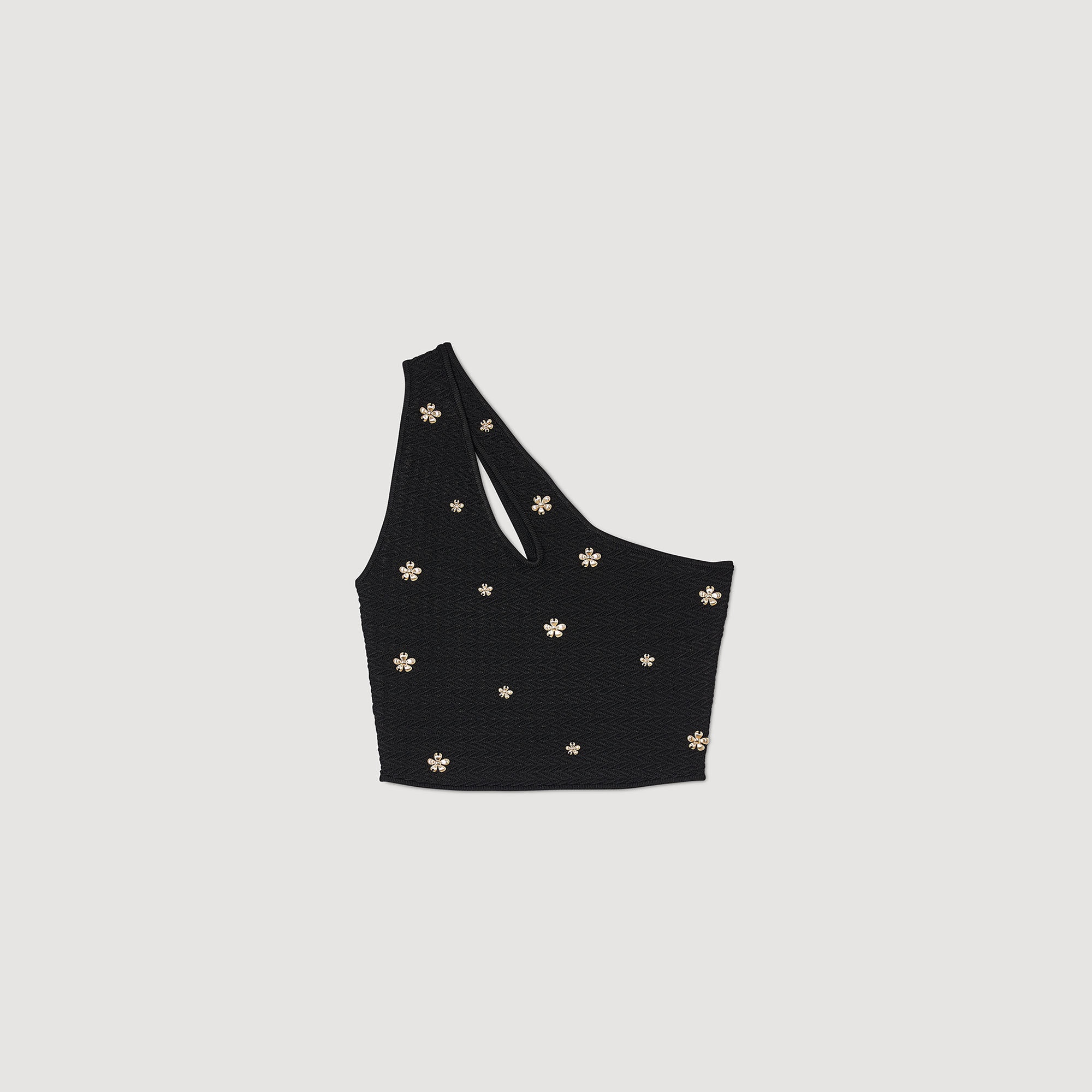 ASYMMETRICAL CROP TOP - 1