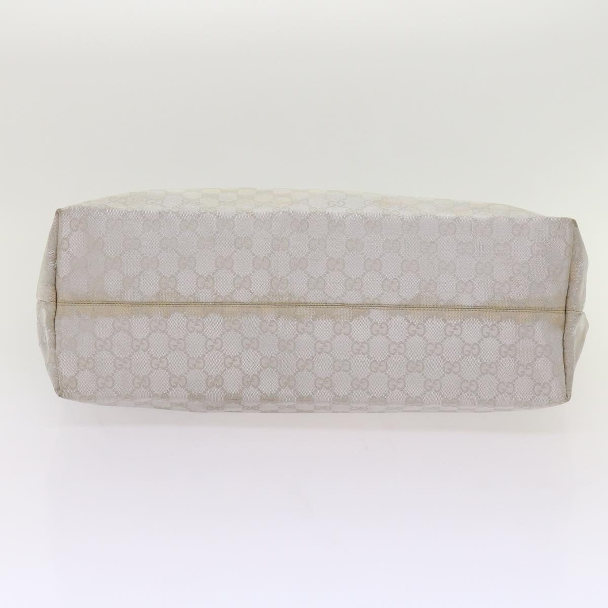 GUCCI GG Canvas Tote Bag Outlet Silver - 9