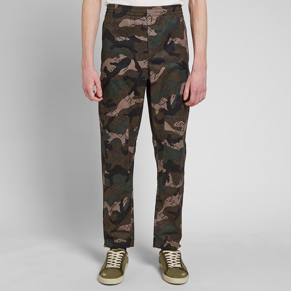 Valentino Grid Logo Mountain Pant - 5