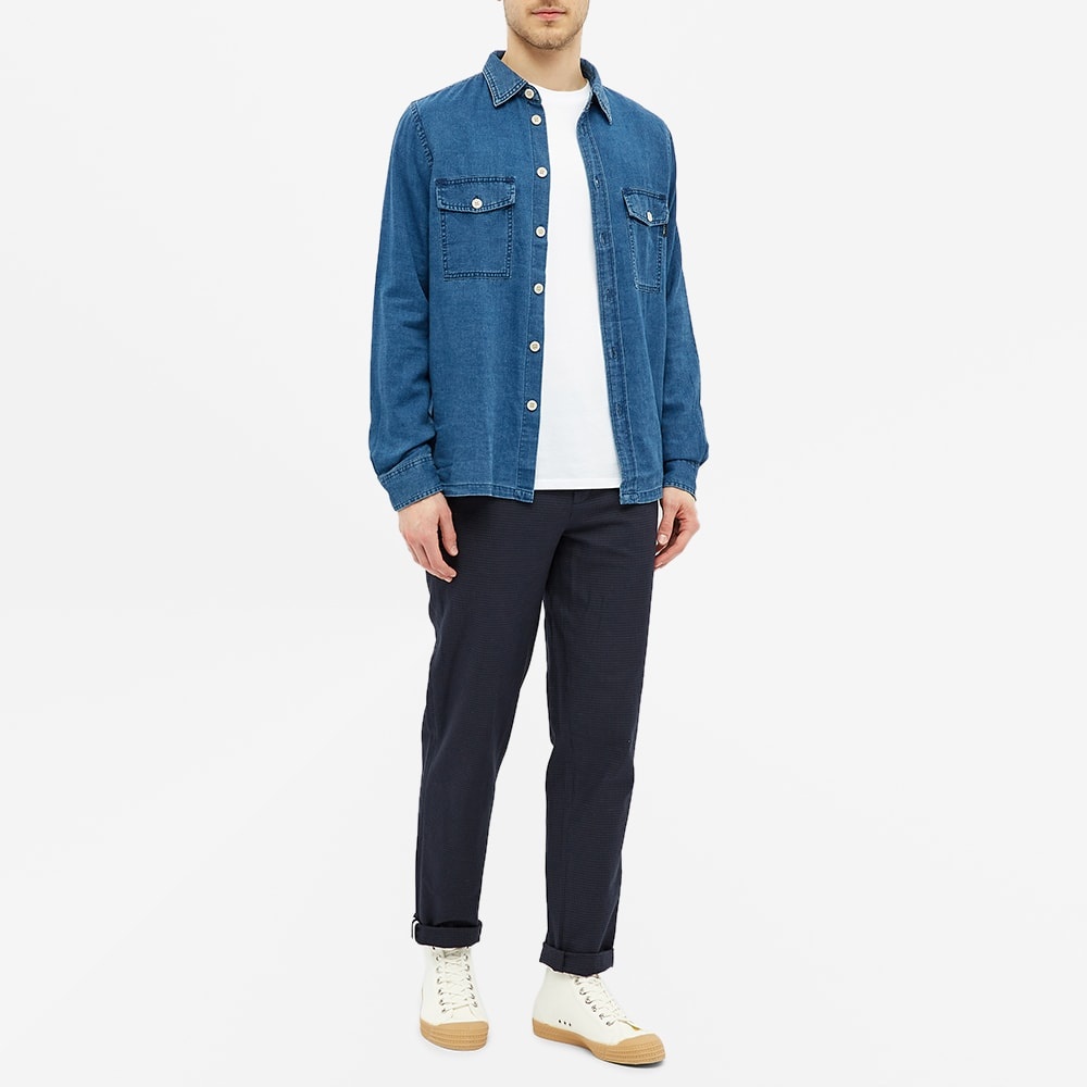 Paul Smith Heavy Chambray Denim Overshirt - 7