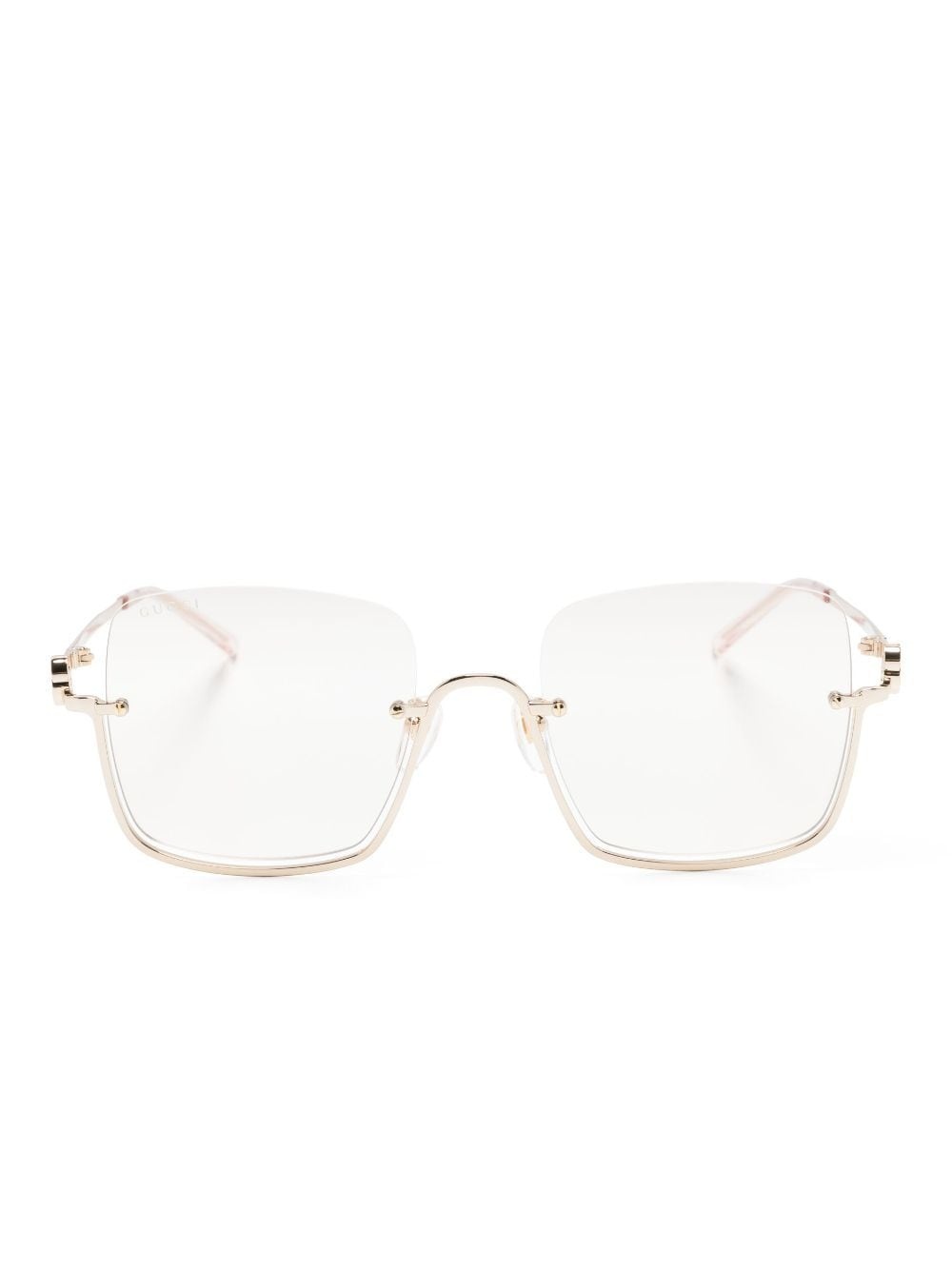 oversized square frame sunglasses - 1