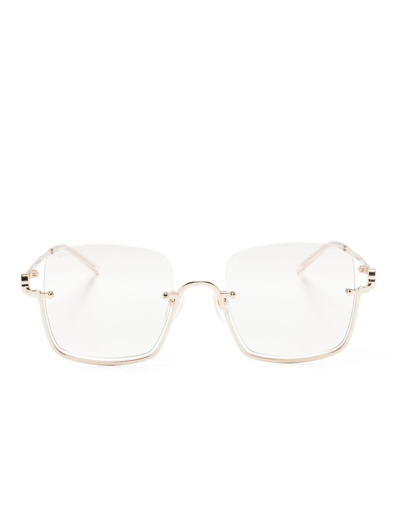 oversized square frame sunglasses 1