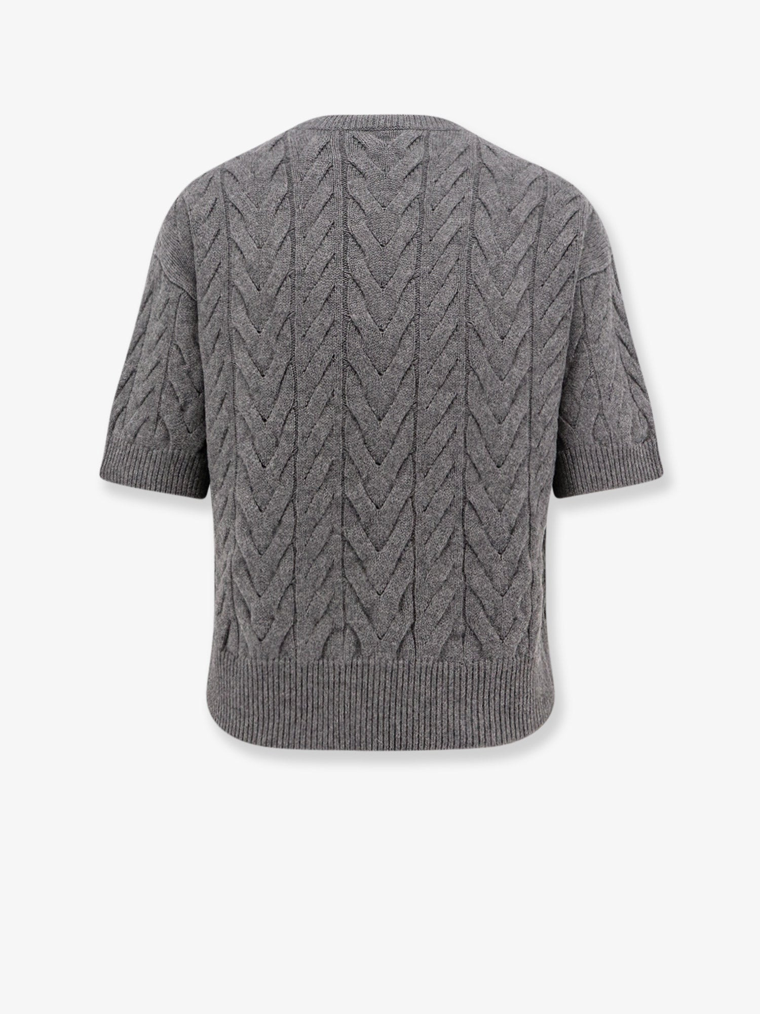 'S Max Mara Dominus Wool Sweater With Cable Knit - 4