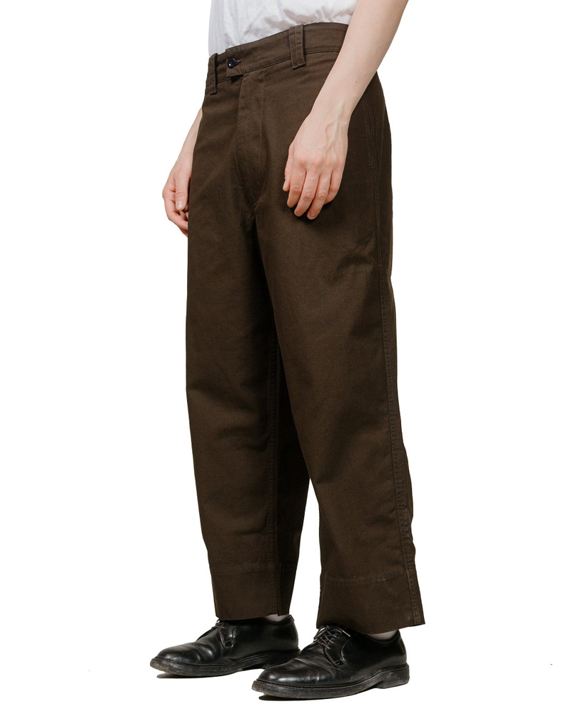 MARGARET HOWELL MHL Painters Trouser Dry Cotton Gabardine Ebony outlook