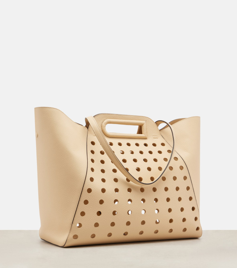 DELVAUX L' Airess GM leather tote bag outlook