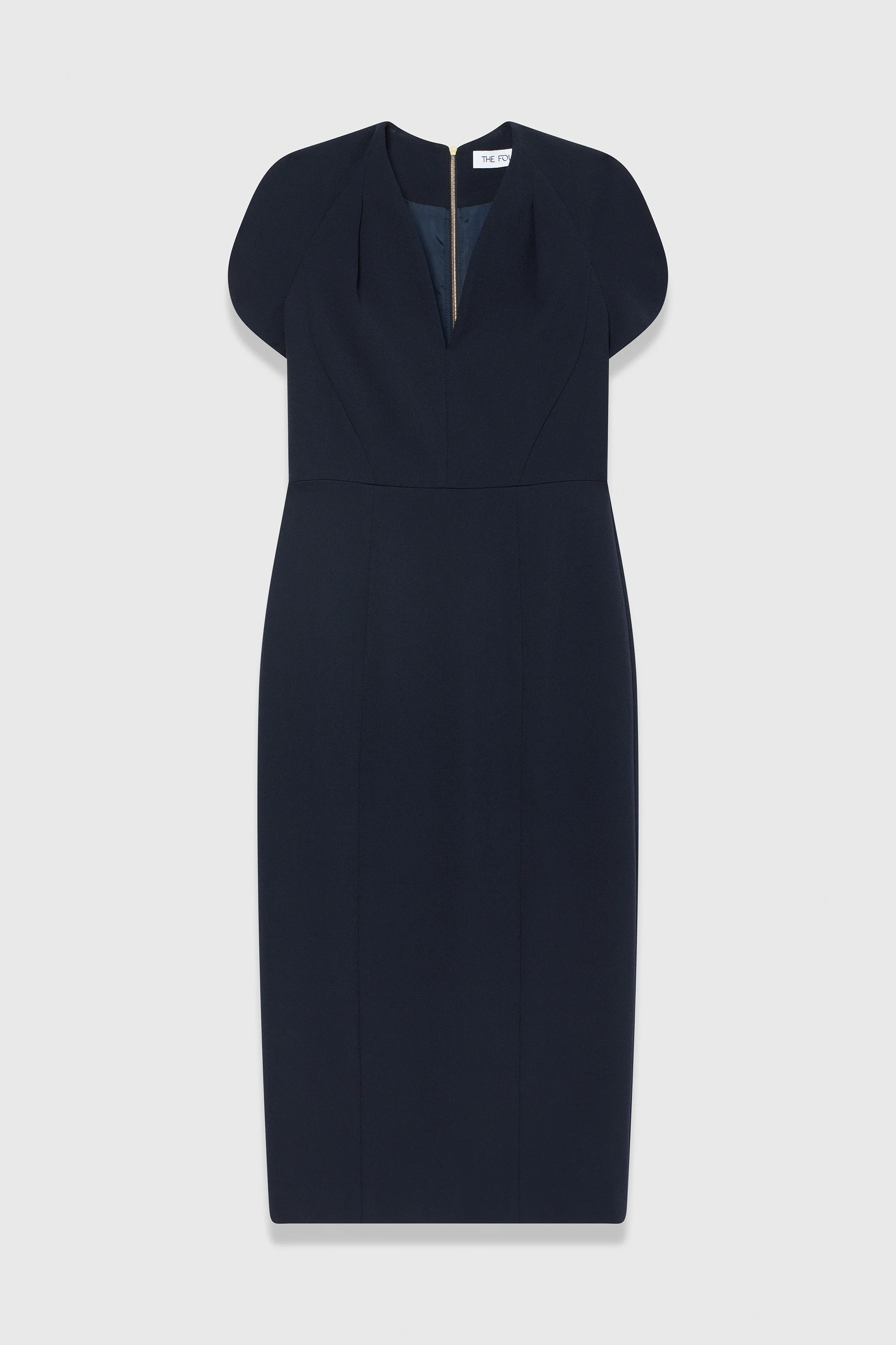 Paola Sculpt Stretch Crepe Dress - 1