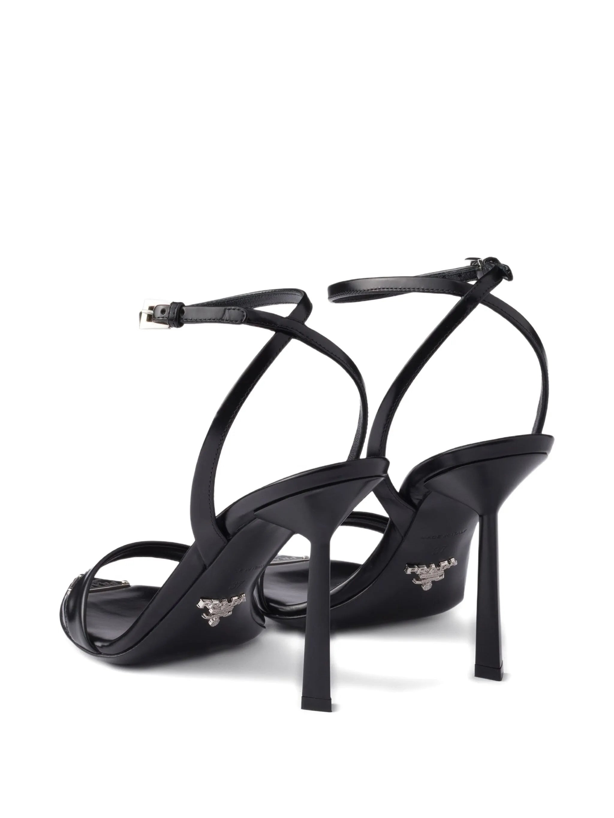 Prada Ankle-strap Metal-buckle Sandals - 5