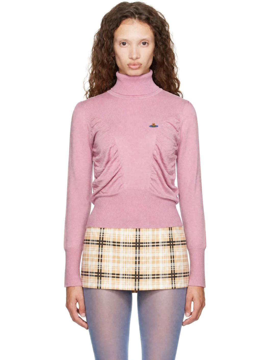 Pink Pamela Turtleneck - 1