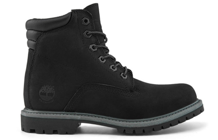 (WMNS) Timberland Waterville 6-Inch Waterproof Wide-Fit boots 'Black' A17VMW - 2