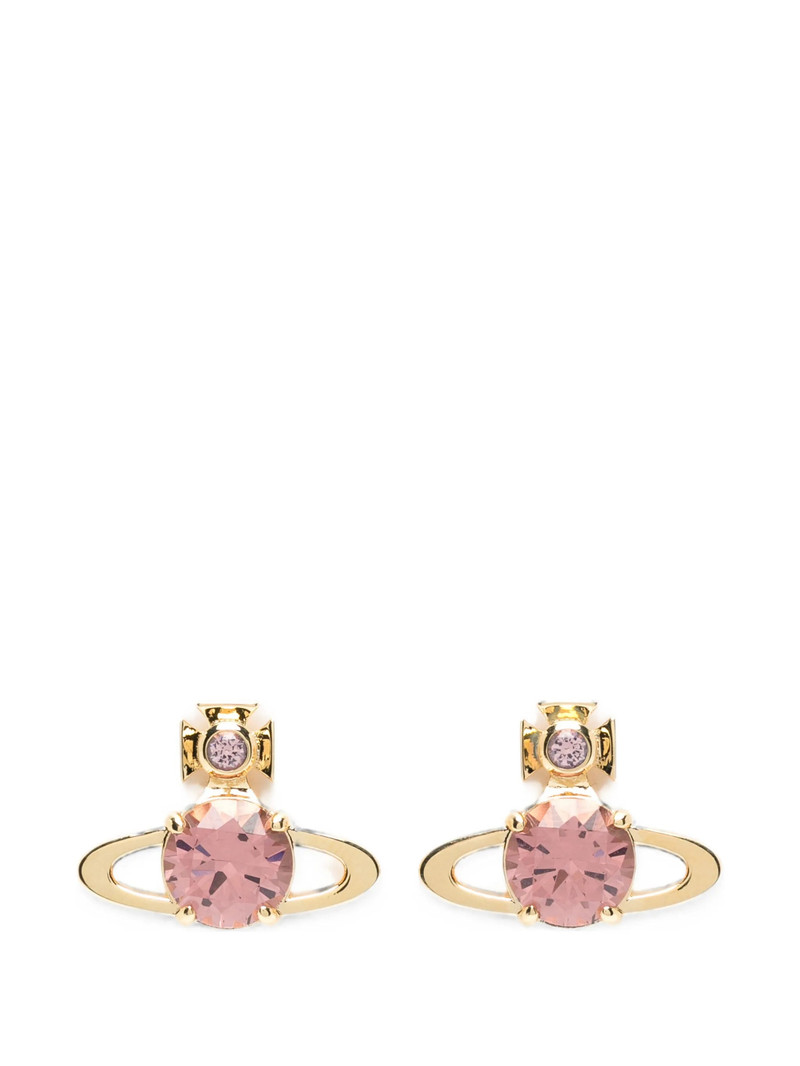 Vivienne Westwood Large Reina Crystal-embellished Earrings 1