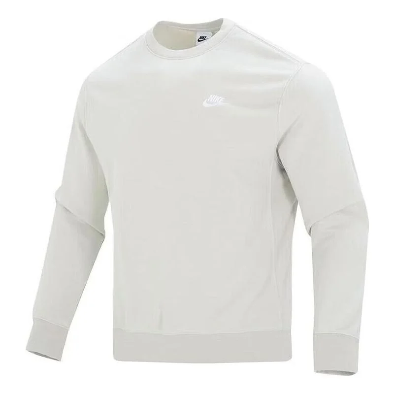 Nike Sportswear Club French Terry Crew 'White' BV2667-072 - 1