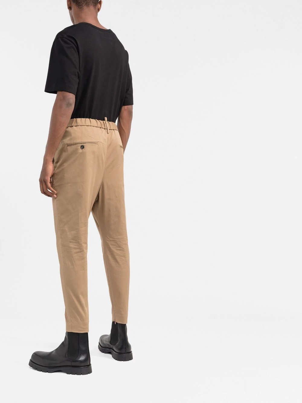 tapered leg chinos - 4