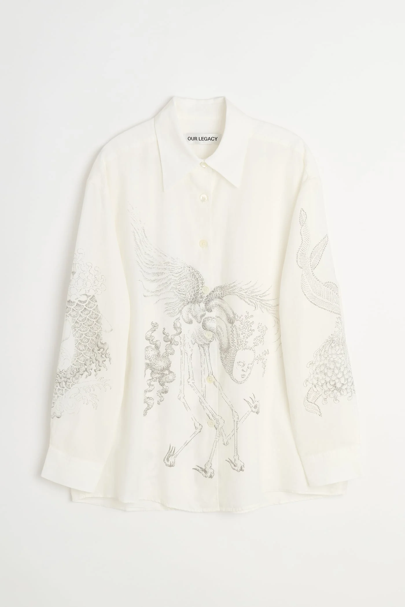 Favourite Shirt Pointillism Allegory Print - 1
