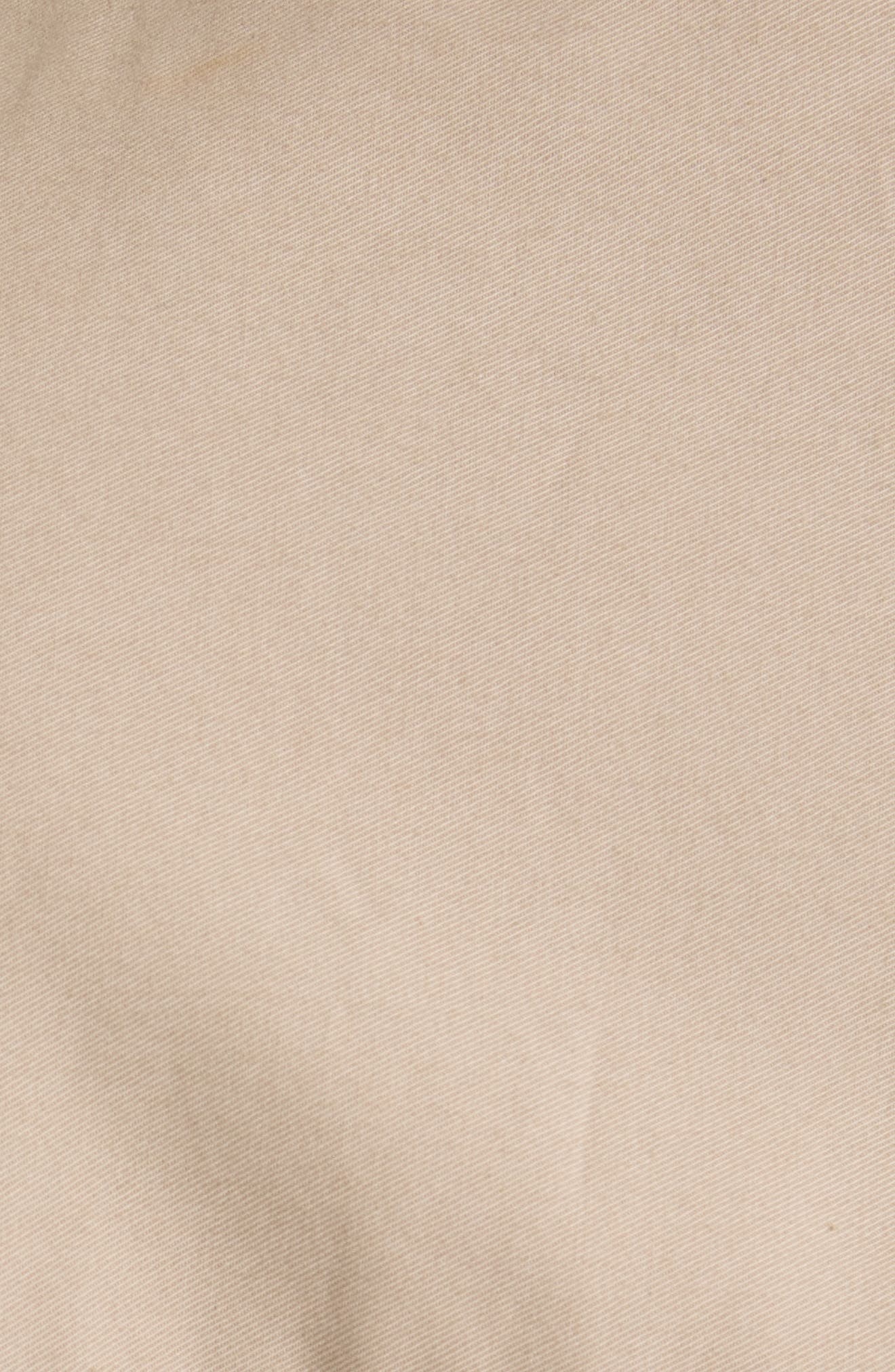 Givenchy Logo Button Long Sleeve Utility Dress in Taupe at Nordstrom - 6