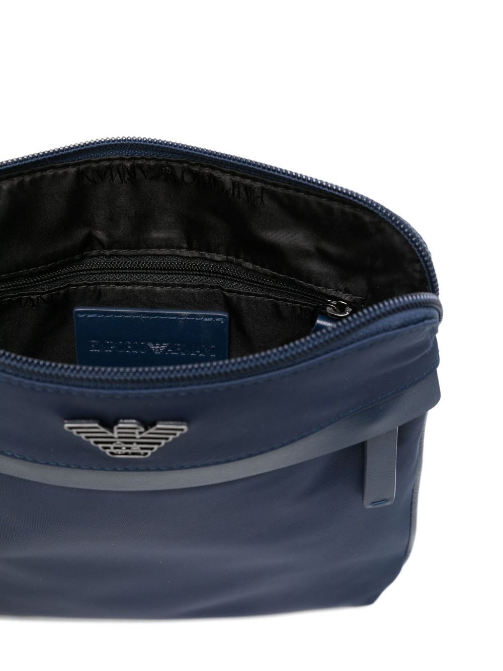 logo-plaque messenger bag - 5