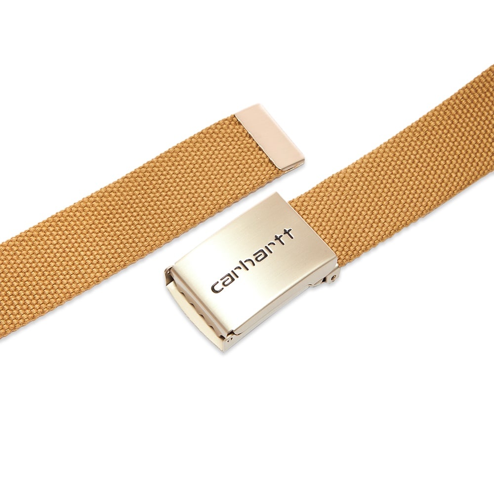 Carhartt WIP Chrome Clip Belt - 2