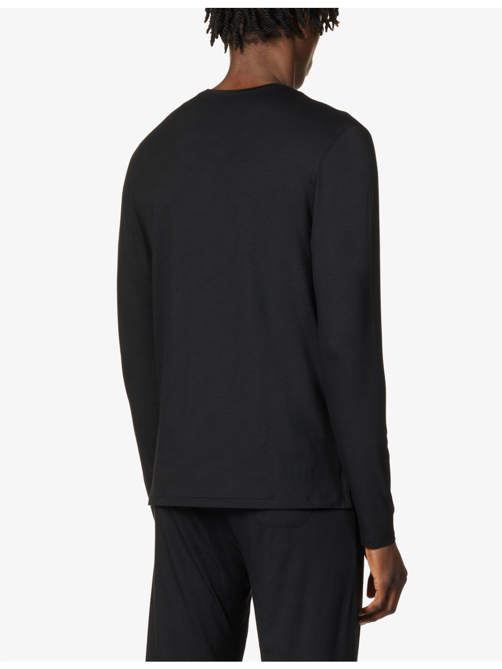 Basel long-sleeved stretch-modal top - 5