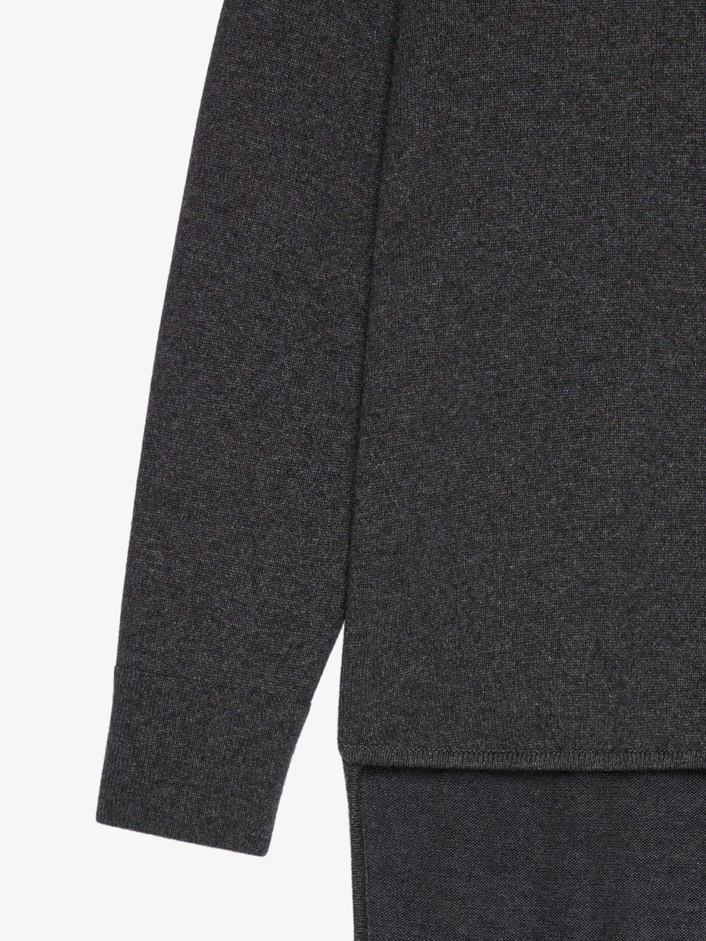 SWEATER IN CASHMERE WITH TRAIN - 5