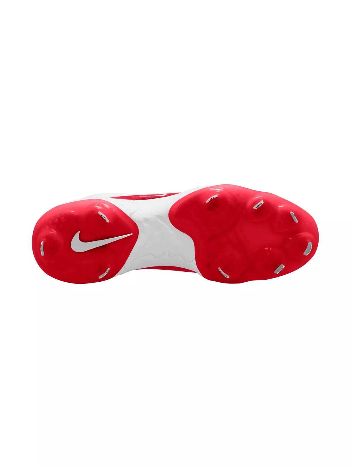 Alpha Huarache Elite 4 Low MCS "White/Red" Men's Baseball Cleat - 4