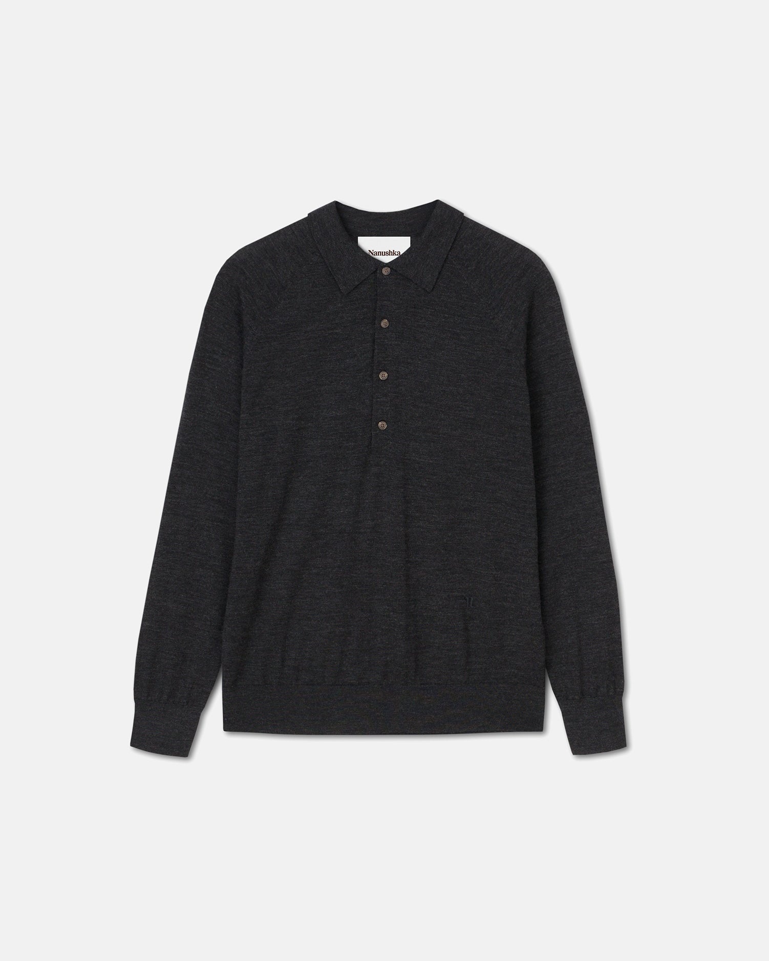 Merino Wool Polo Shirt - 4