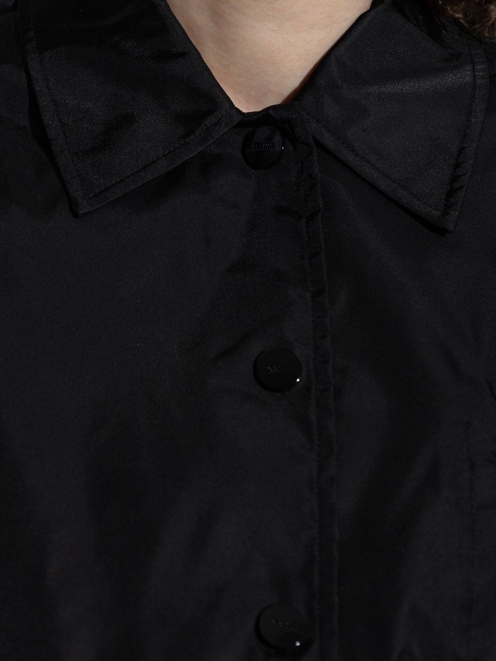 logo-appliqué bomber jacket - 5