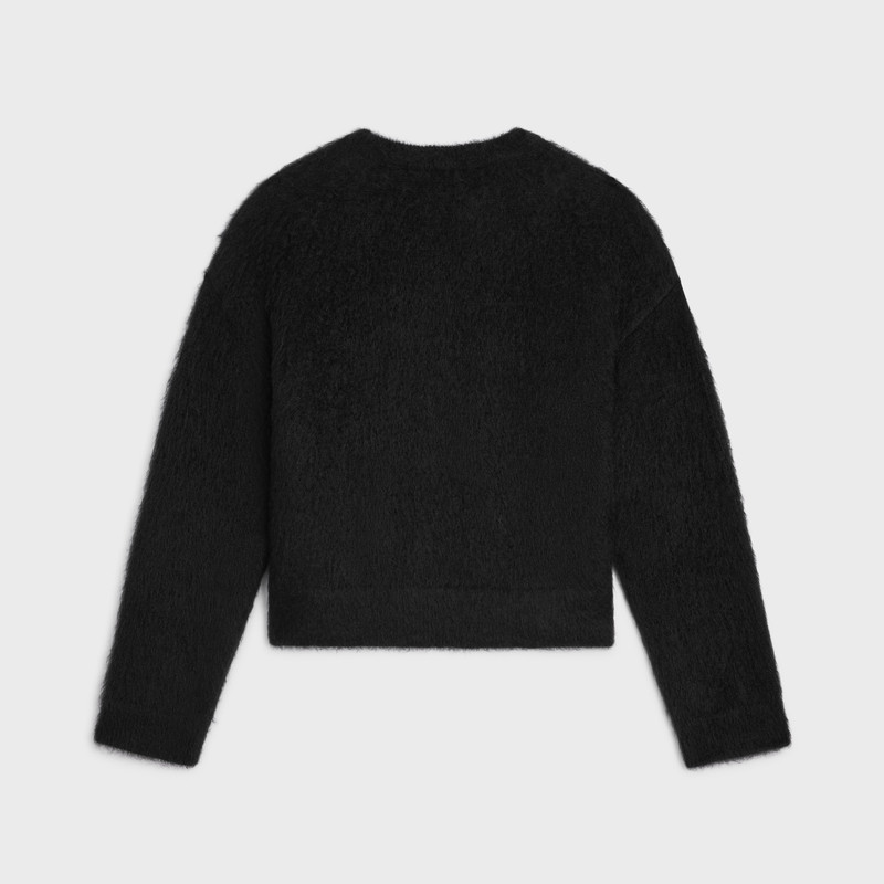 CELINE crewneck sweater IN brushed mohair outlook