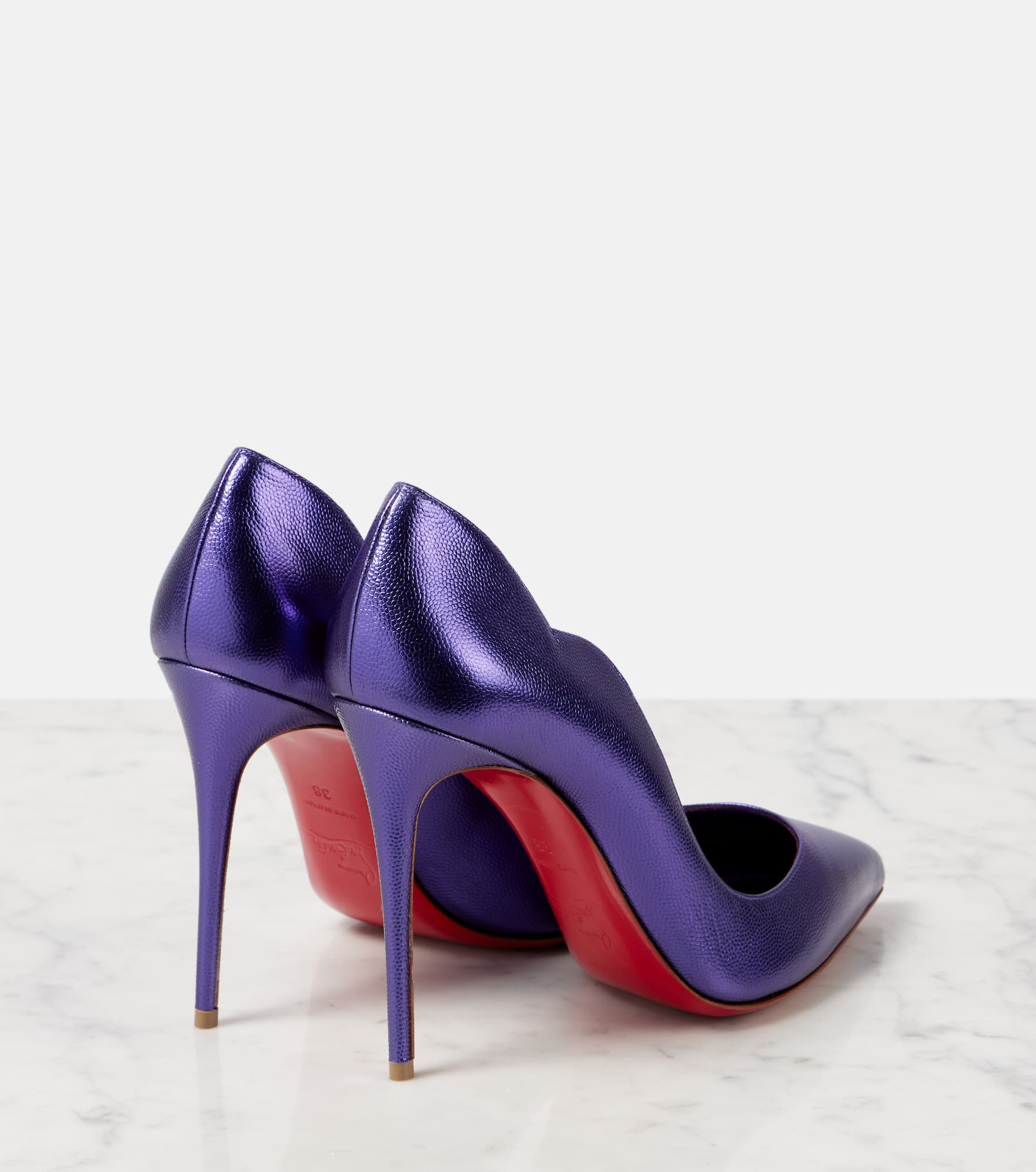 Hot Chick 100 leather pumps - 3