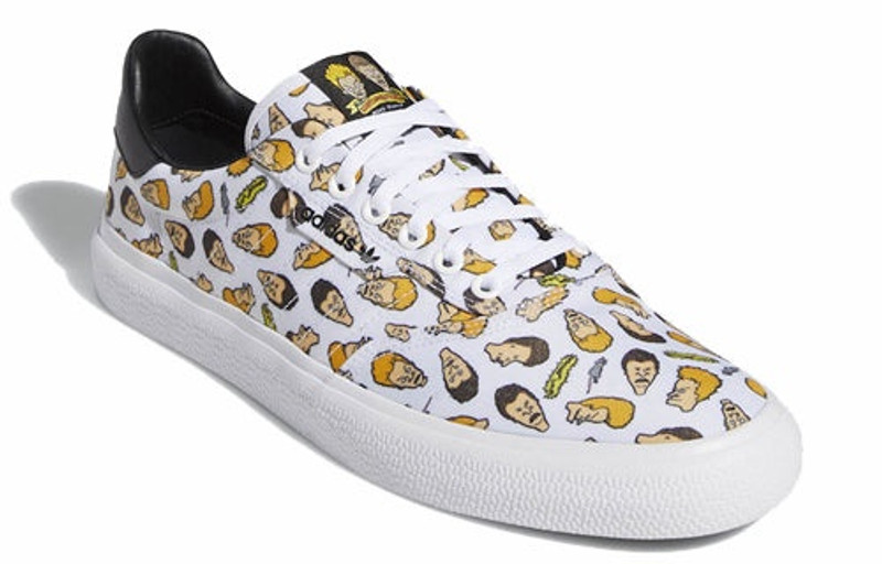 adidas adidas Beavis and Butthead x 3MC Vulc 'Cloud White' F35088 outlook