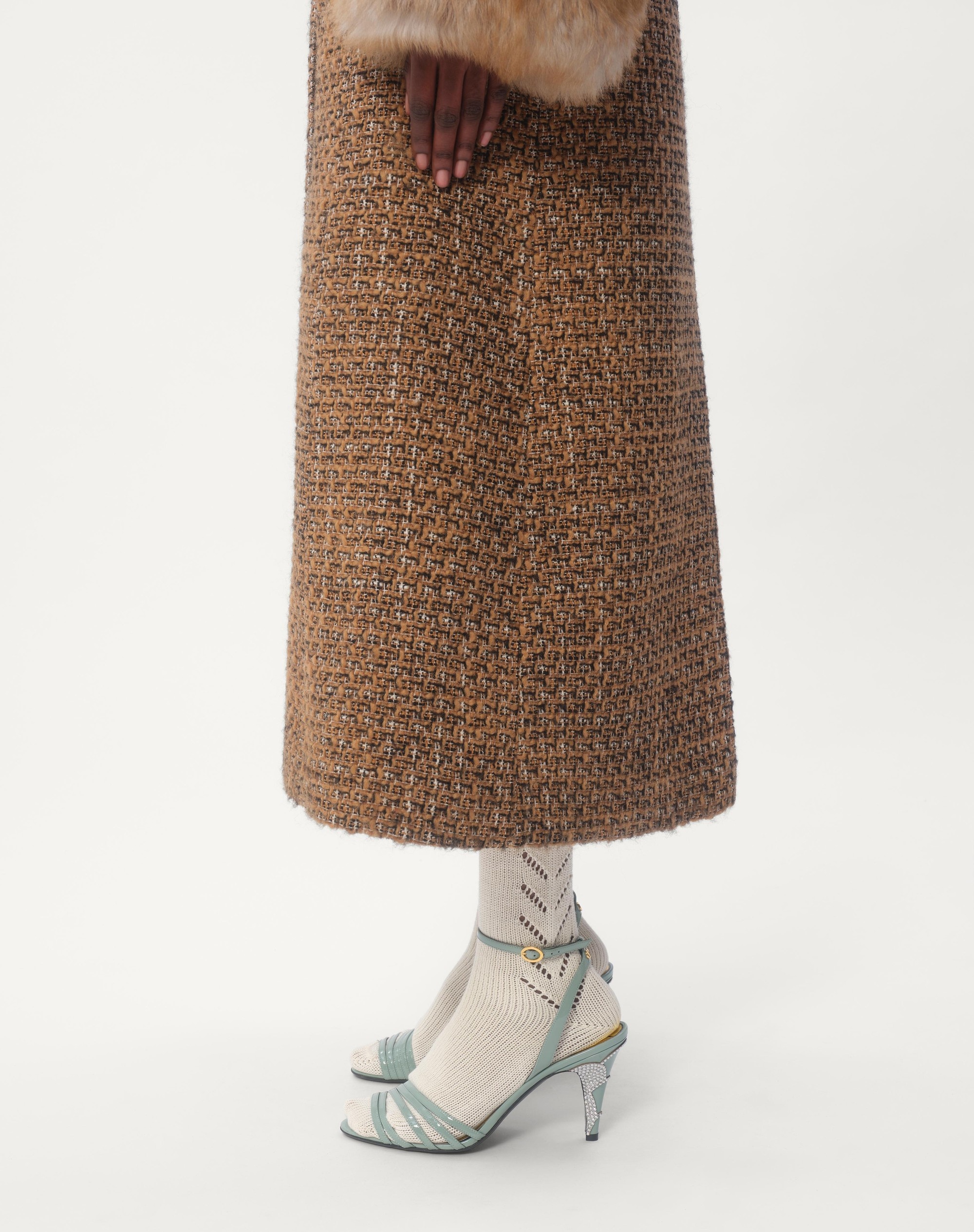 FANTASY TWEED COAT - 4