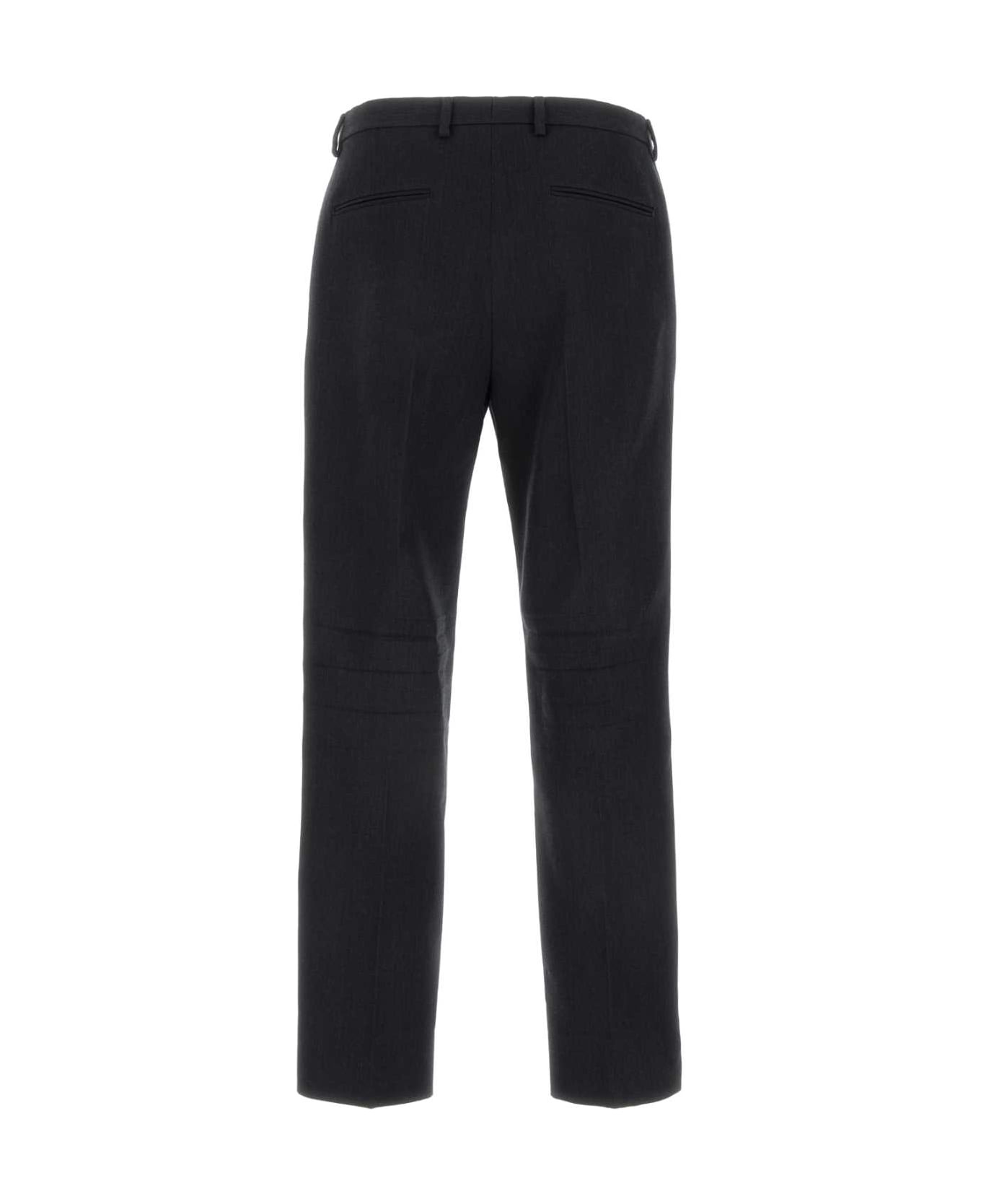 Charcoal Wool Pant - 2