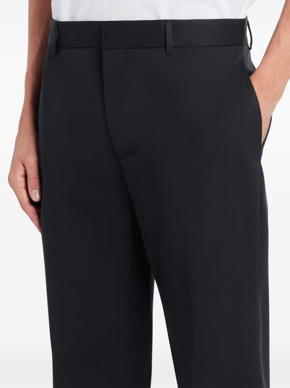 cotton tailored trousers - 5