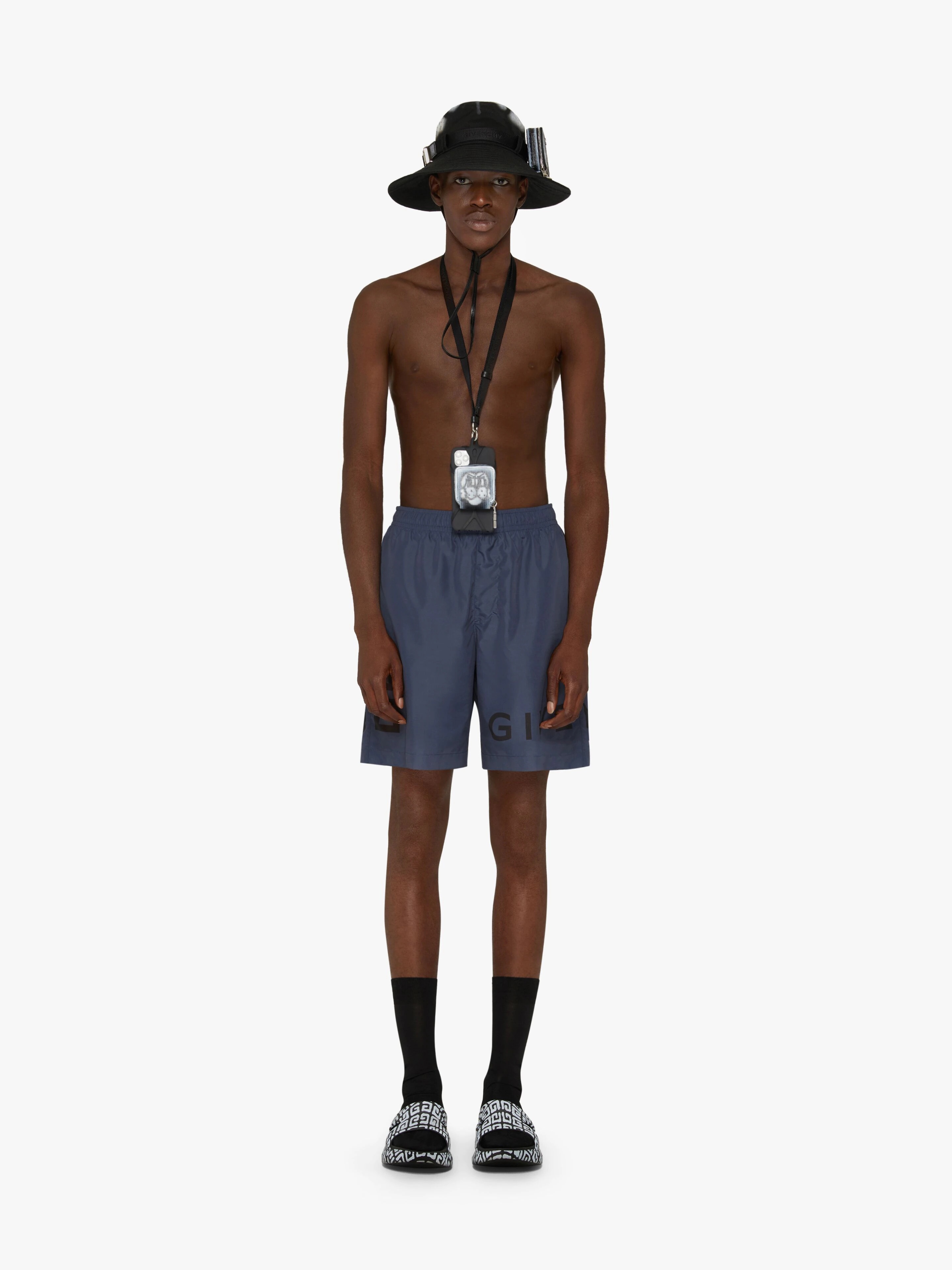 4G GIVENCHY LONG SWIM SHORT - 1