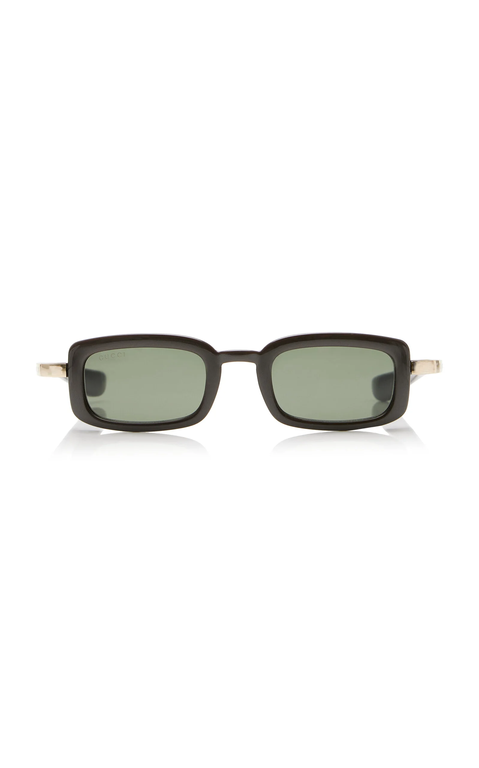 Rectangle-Frame Sunglasses brown - 1