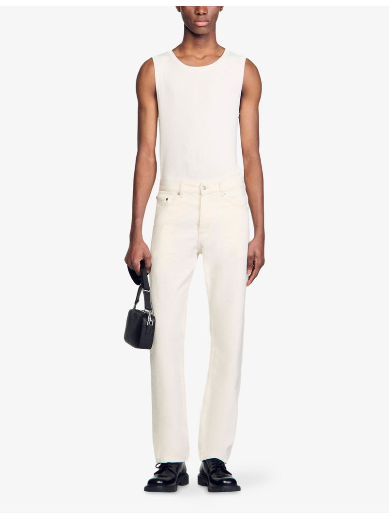 Sandro Regular-Fit Straight-Leg Jeans outlook