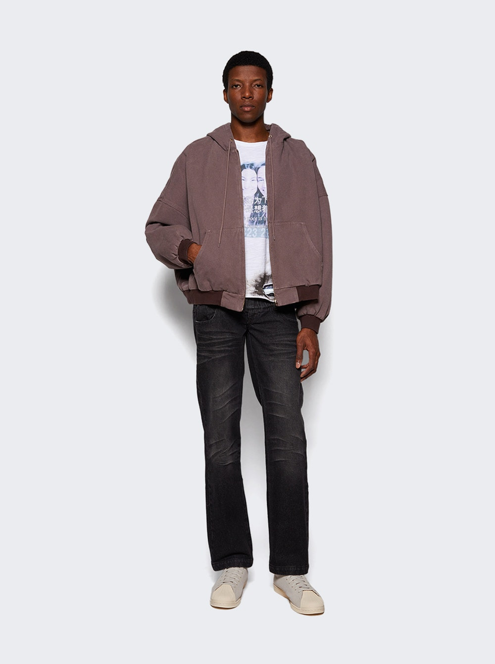 Wide Jacket Grey - 5