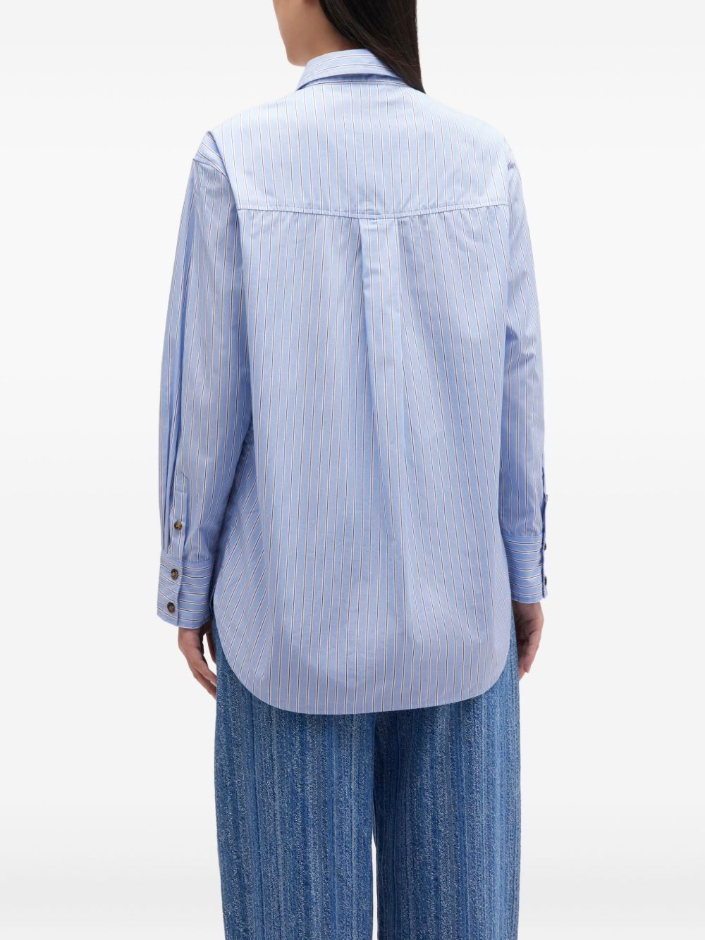 stripe graphic shirt - 4