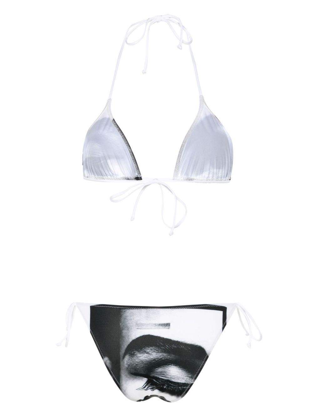 abstract-print bikini - 2