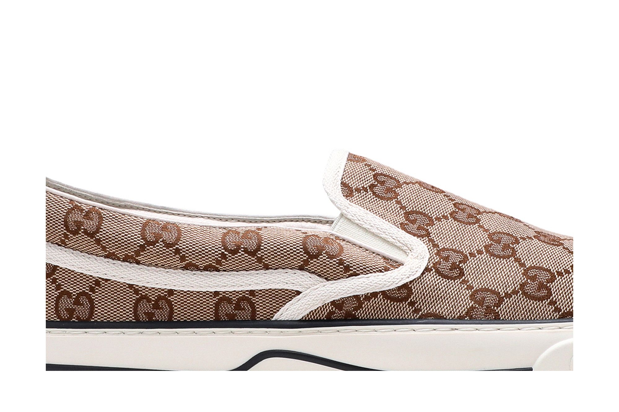 Gucci Tennis 1977 Slip-On 'Beige Ebony' - 2