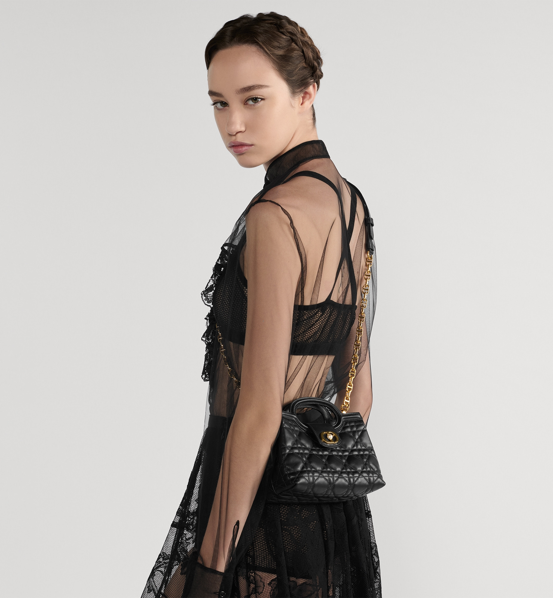 Dior Jolie Top Handle Mini Bag - 7