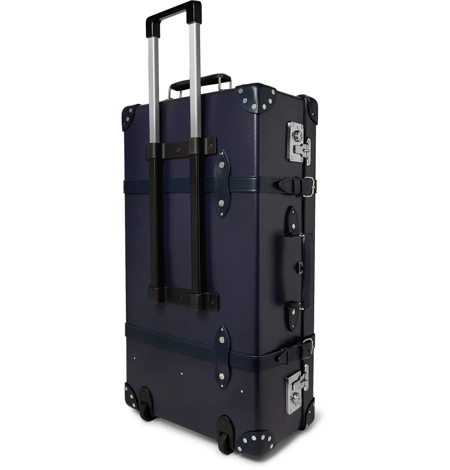 30" Leather-Trimmed Trolley Case - 4