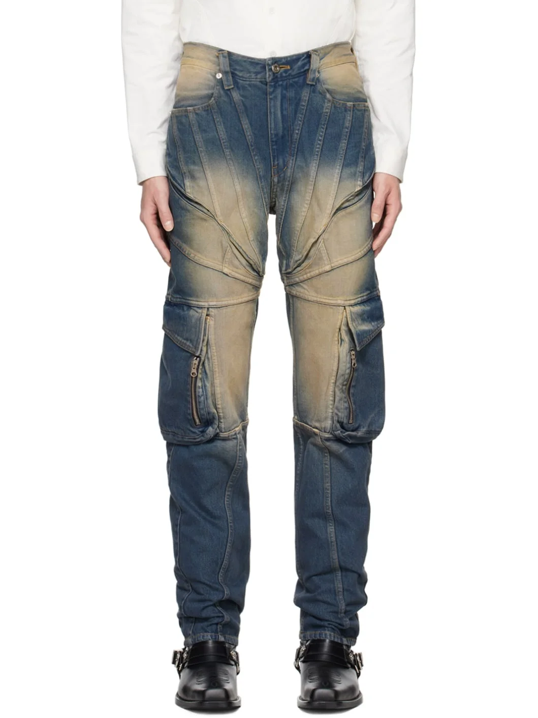 Blue Corset Jeans - 1