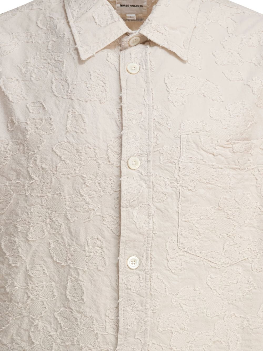 textured short-sleeve shirt - 3