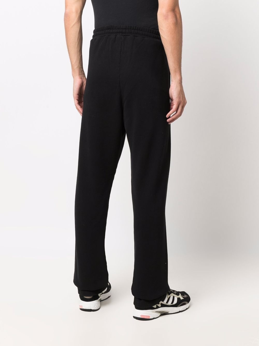 embroidered logo track pants - 4