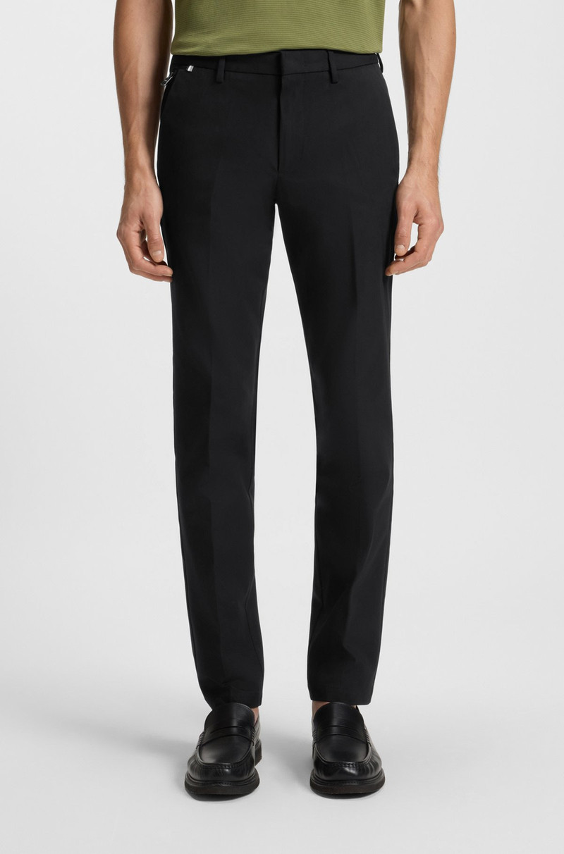 SLIM-FIT TROUSERS IN STRETCH COTTON 2