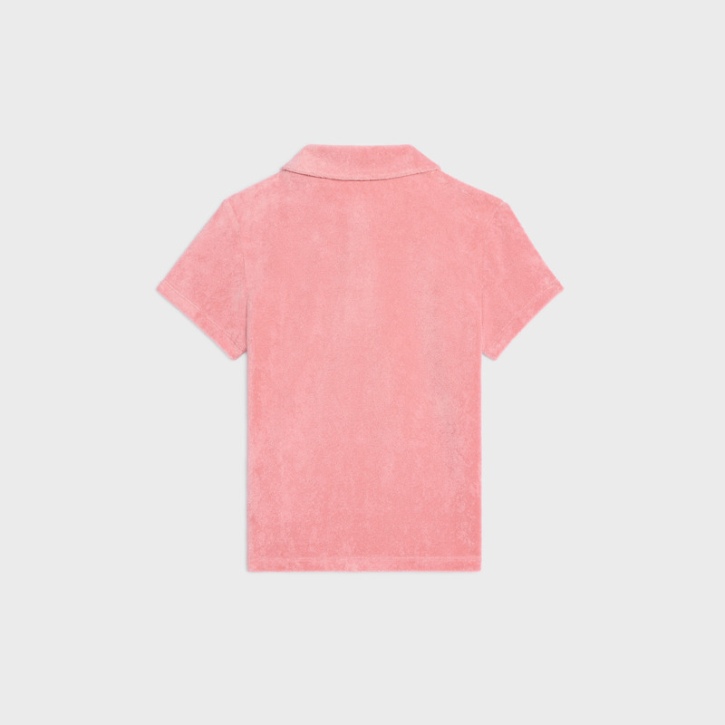 CELINE triomphe polo IN terry cotton outlook