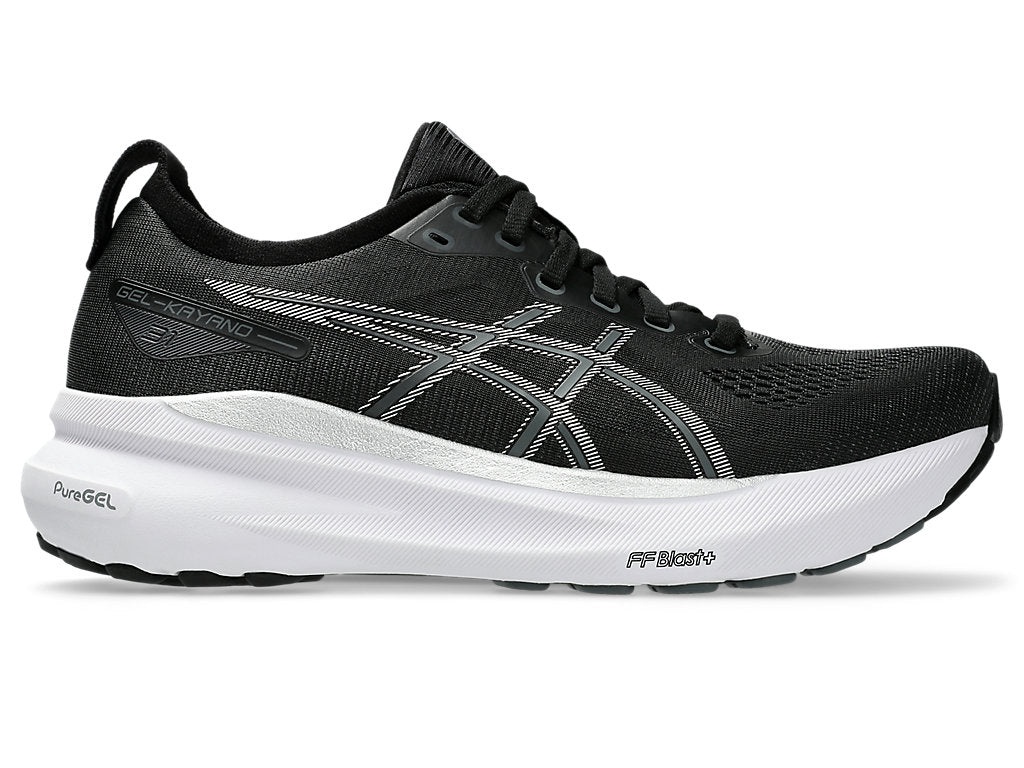 (WMNS) ASICS Gel-Kayano 31 Wide Sneakers 'Black Pure Silver' 1012B671-002 - 2
