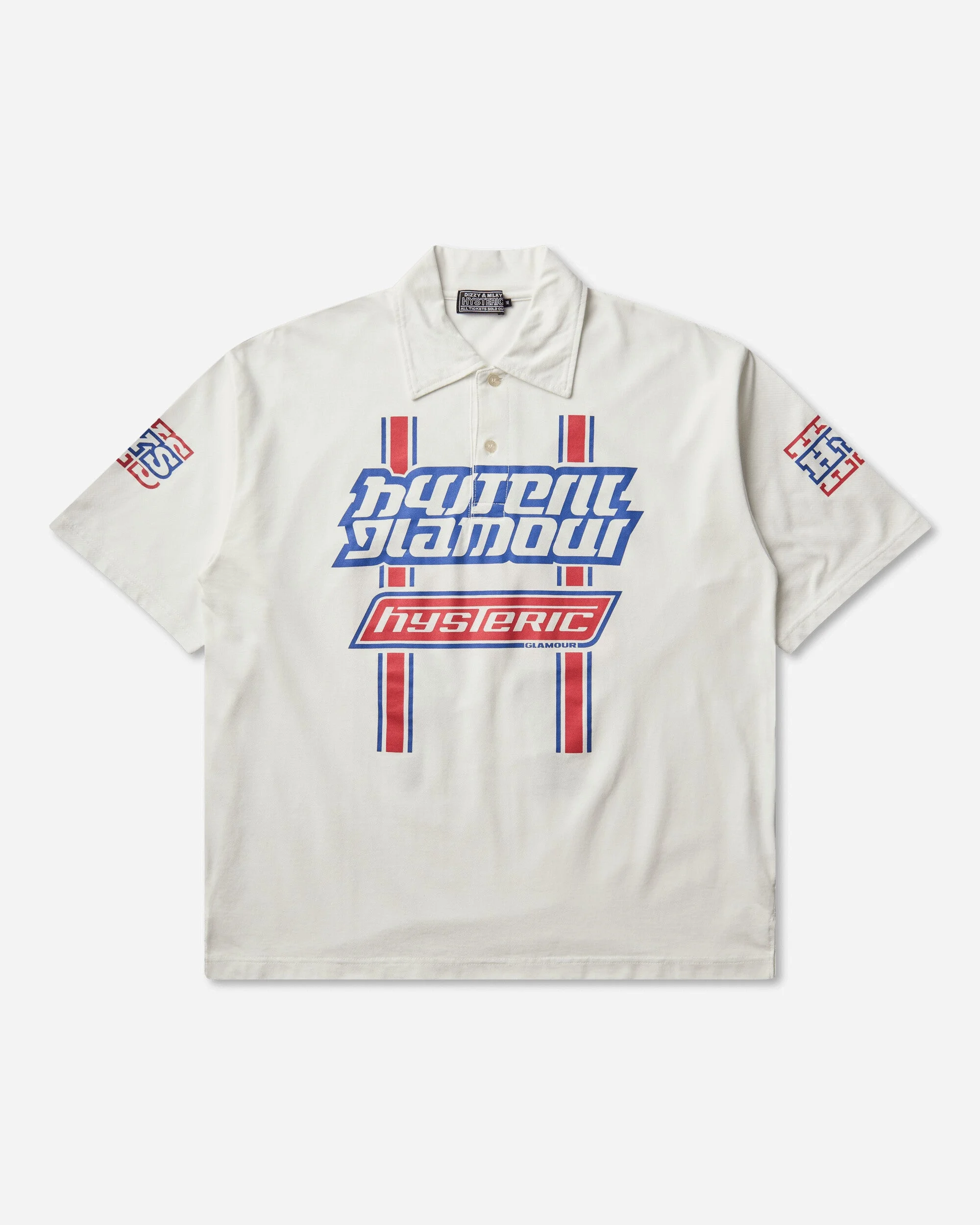 Men's HG Pit Crew Polo Shirt White - 1
