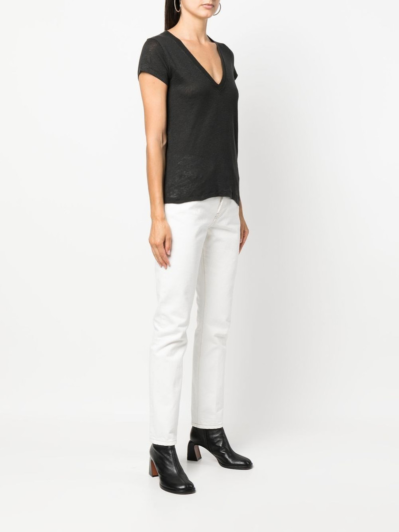 V-neck short-sleeve T-shirt 3